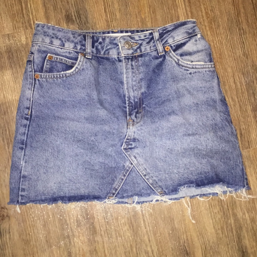 Topshop Jean Skirt